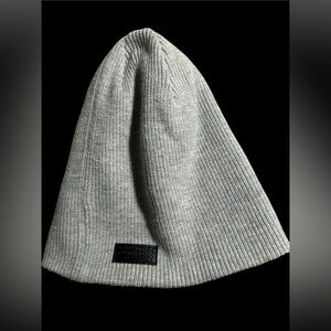Two Blind Brothers Grey PreLoved Ribbed Beanie